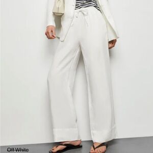 Alex Mill Riley White Linen Pants, XS, NWOT